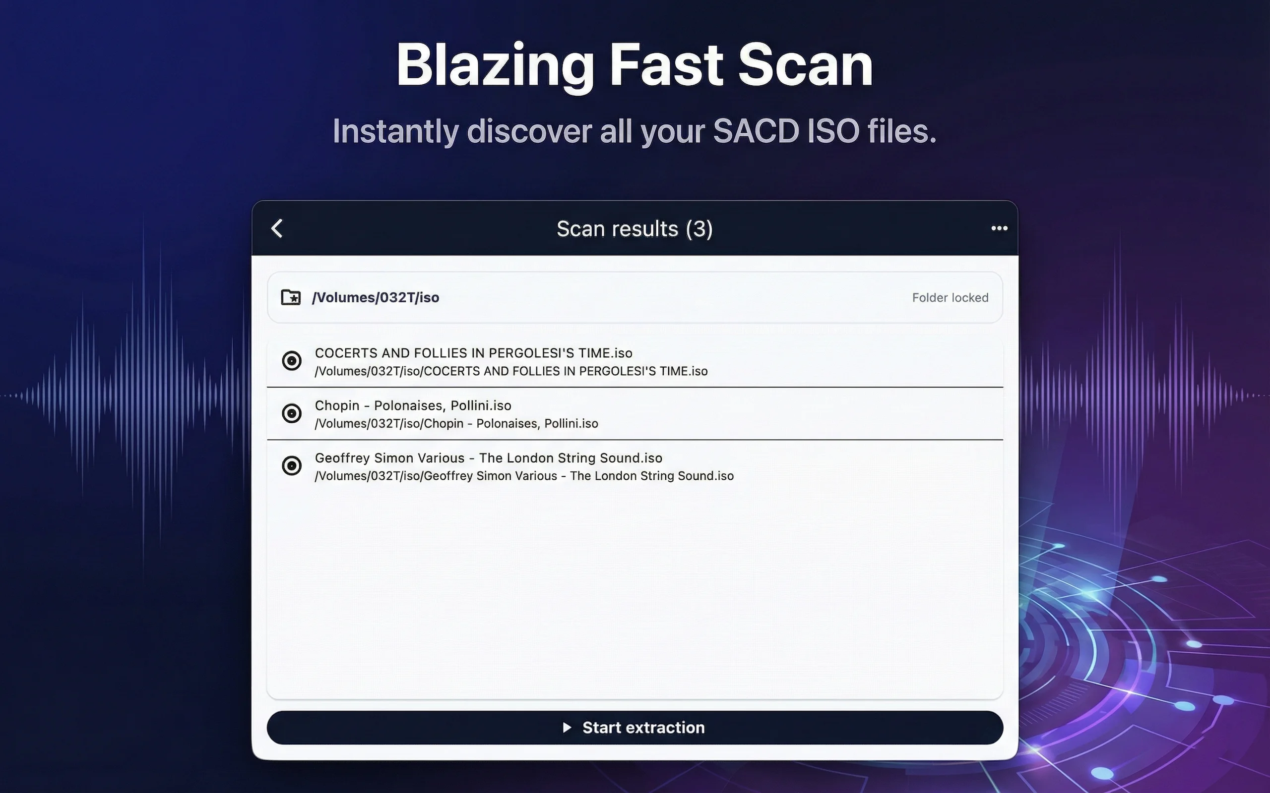 PureDSD Batcher · Batch SACD ISO extraction and prep