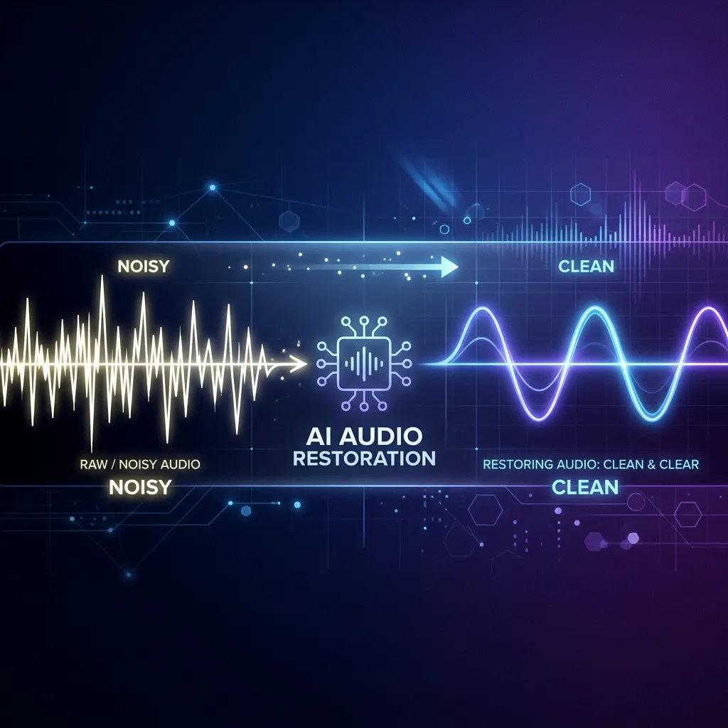 Restore First, Refine Next! Professional AI Audio Restoration Studio Pure Restore is Launching This June